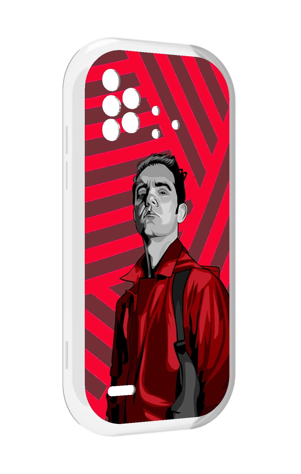 

Чехол MyPads Берлин-бумажный-дом для UMIDIGI Bison X10 / X10 Pro, Прозрачный, Tocco