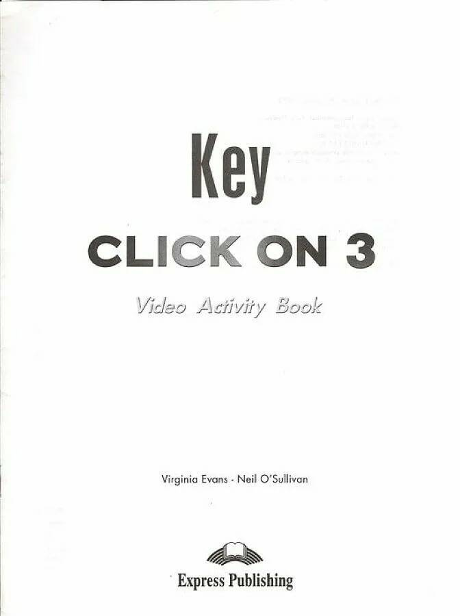 

Click On 3 Video Activity Book Key