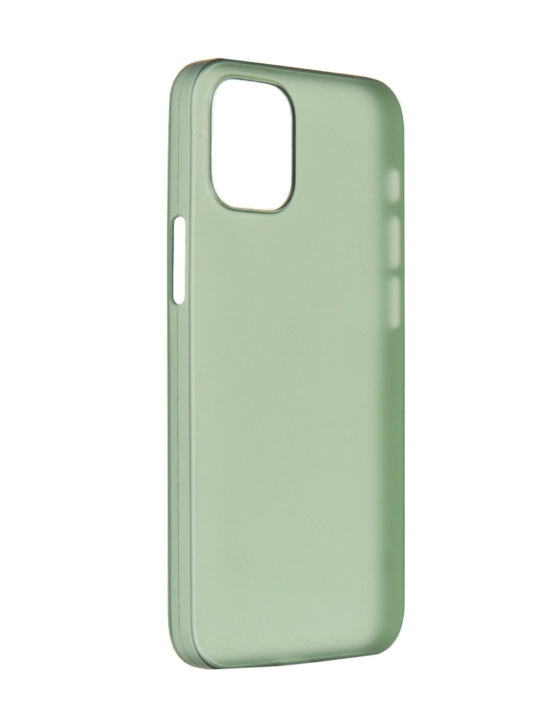 фото Чехол luazon для apple iphone 12 mini plastic transparent green 6248012