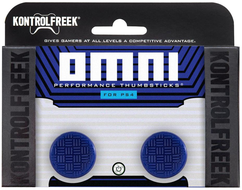 Накладки на стики для геймпада KontrolFreek OMNI Performance Синие (PS4)