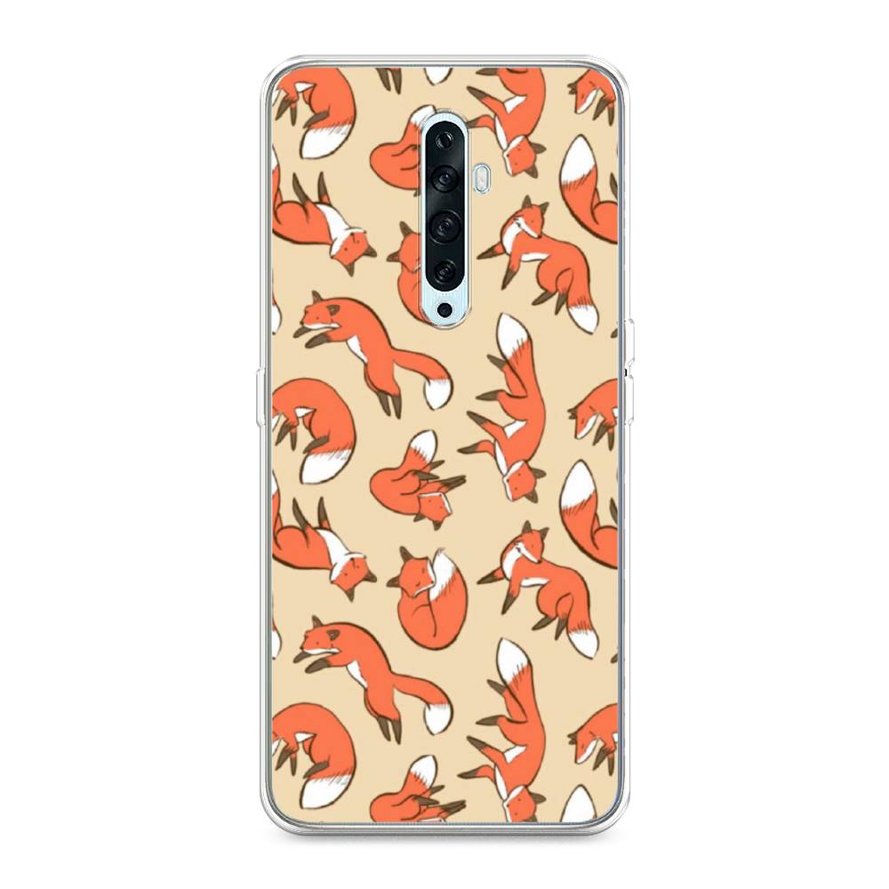 

Чехол Awog на Oppo Reno 2Z "Лисички фон", Разноцветный, 251850-3