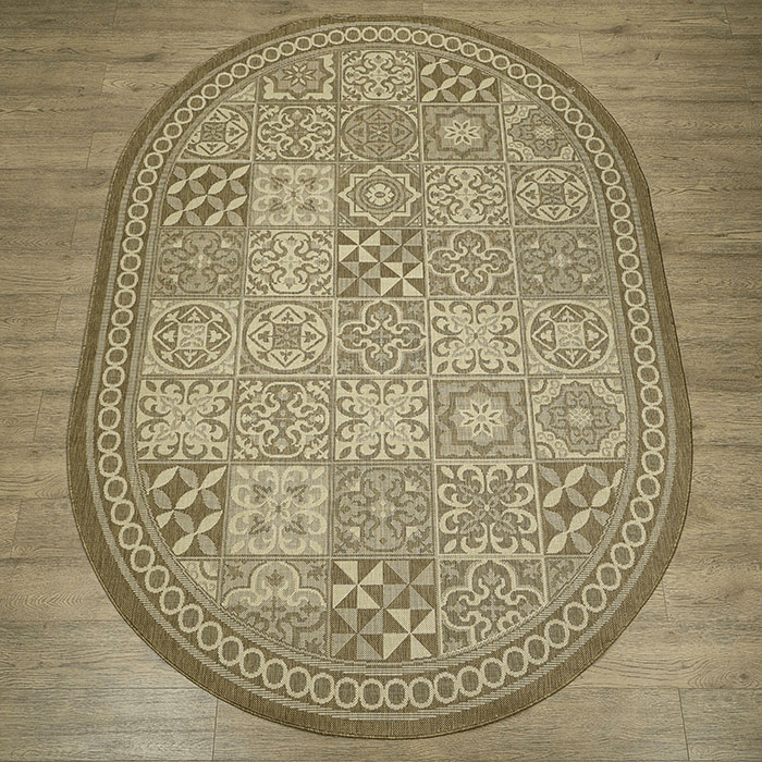 

Ковер Белка Флурлюкс (Сизаль) 51019 50122 160 x 300 Овальный, Сизаль