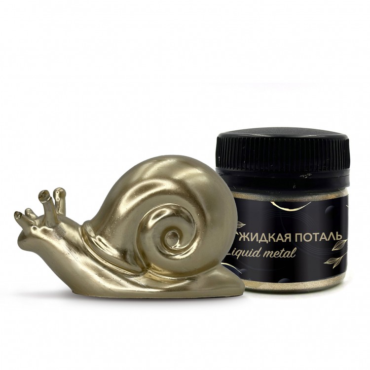 

Жидкая поталь Epoxy Master Liquid Metal Шампань, 30 мл, Разноцветный