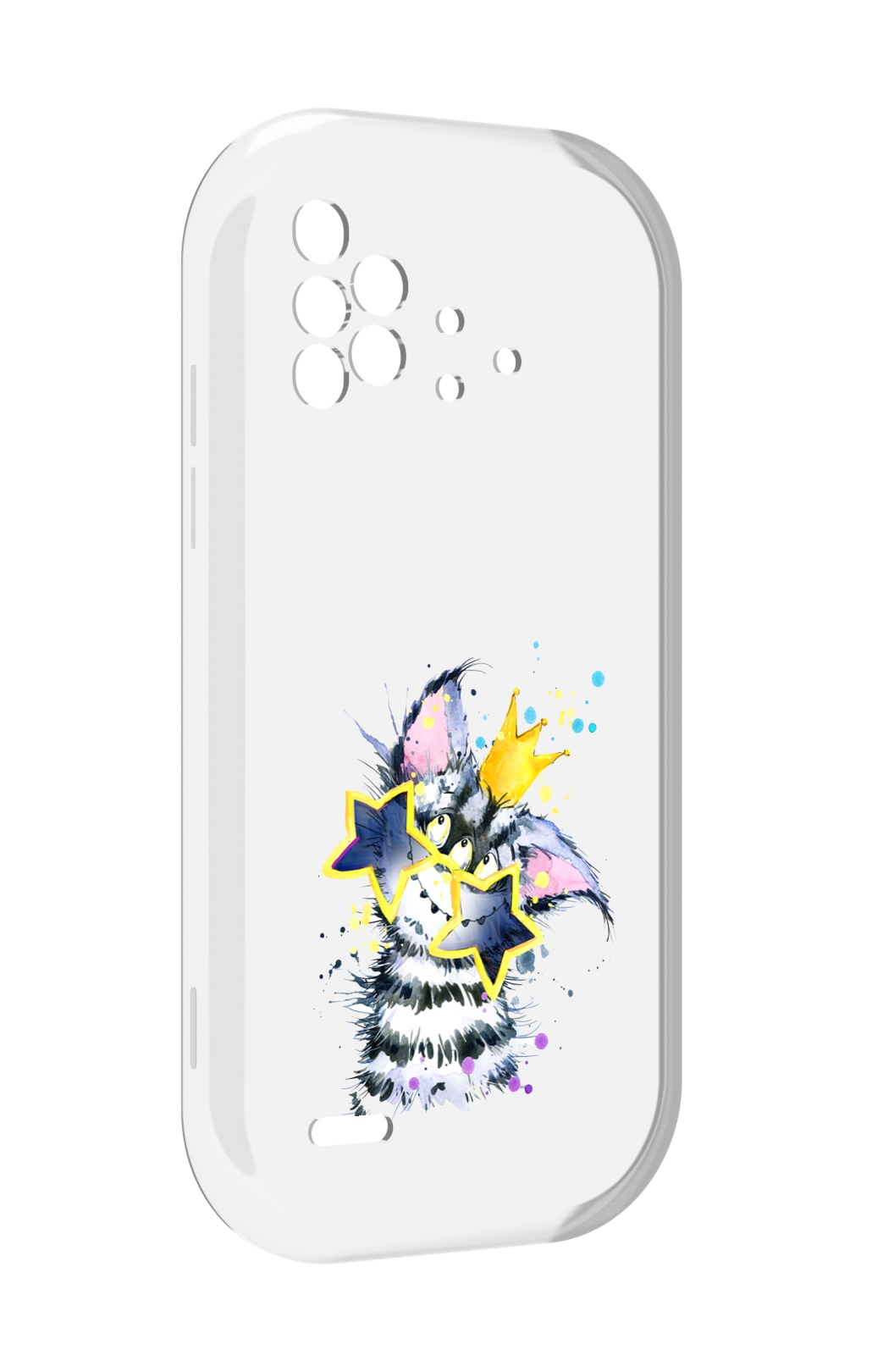 

Чехол MyPads Мартовский Нуся для UMIDIGI Bison X10 / X10 Pro, Прозрачный, Tocco
