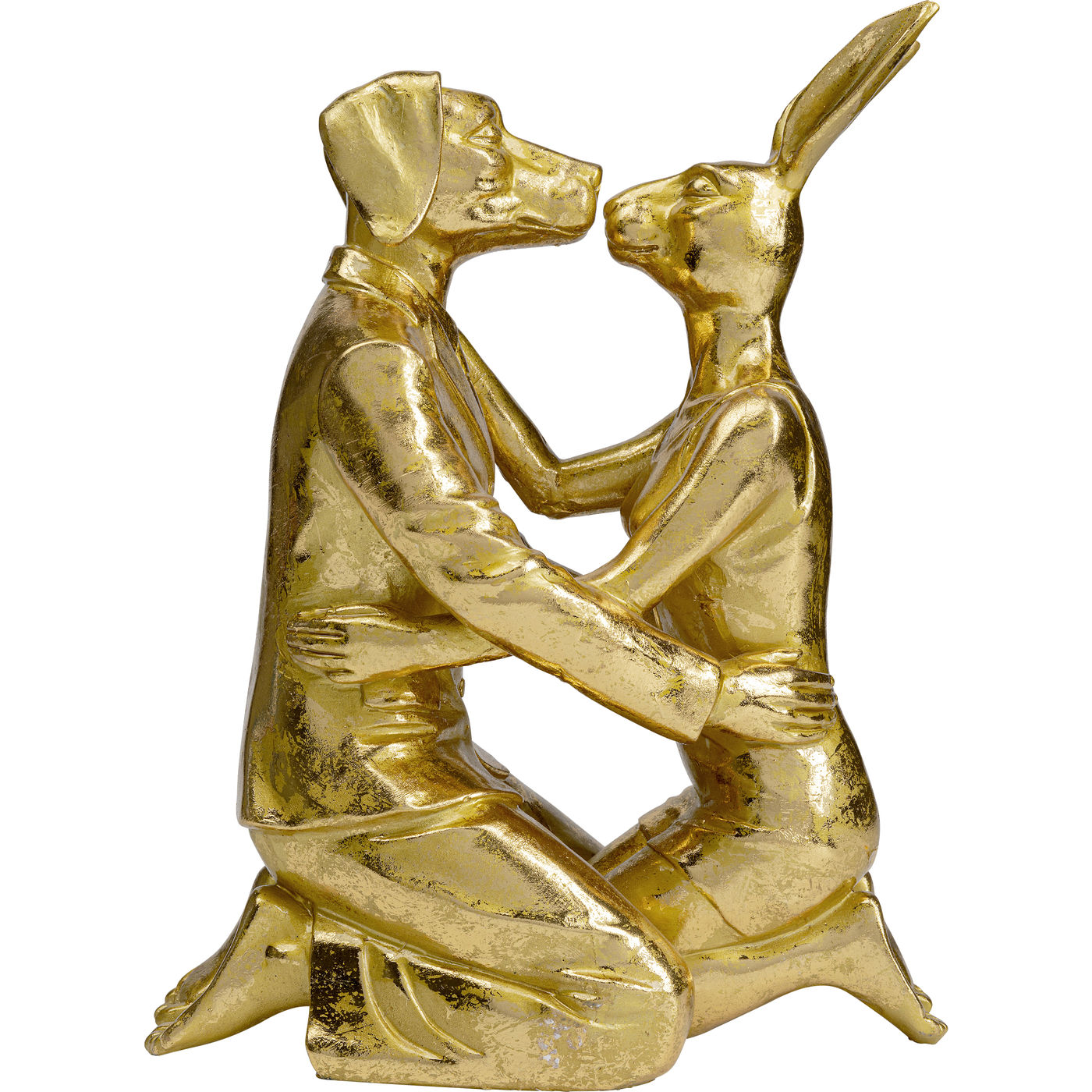 фото Статуэтка kare design, коллекция kissing rabbit and dog, 35х45х21 см