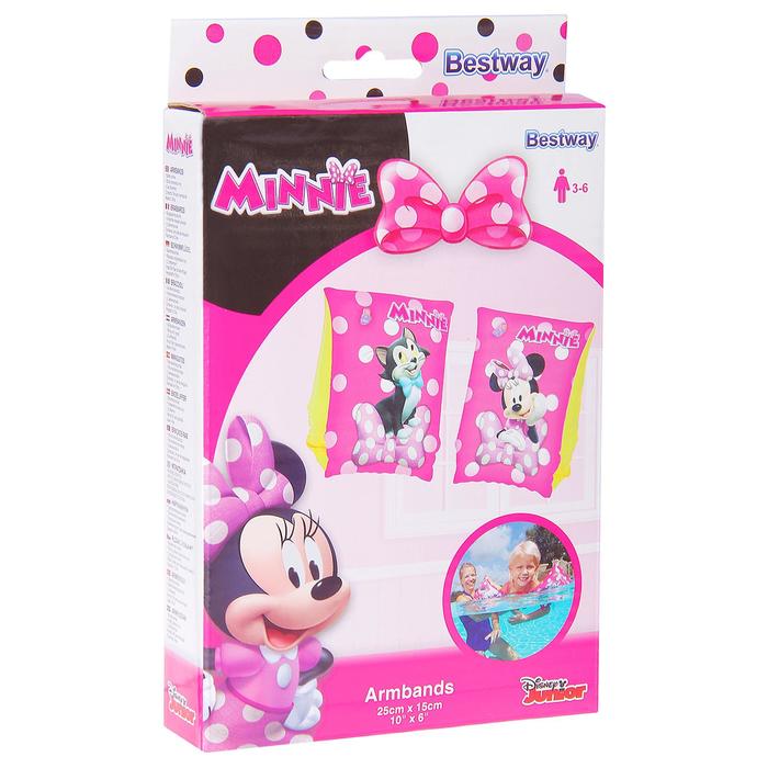 

Нарукавники Bestway для плавания Минни Маус 25 х 15 см от 3-6 лет 91038 1229084