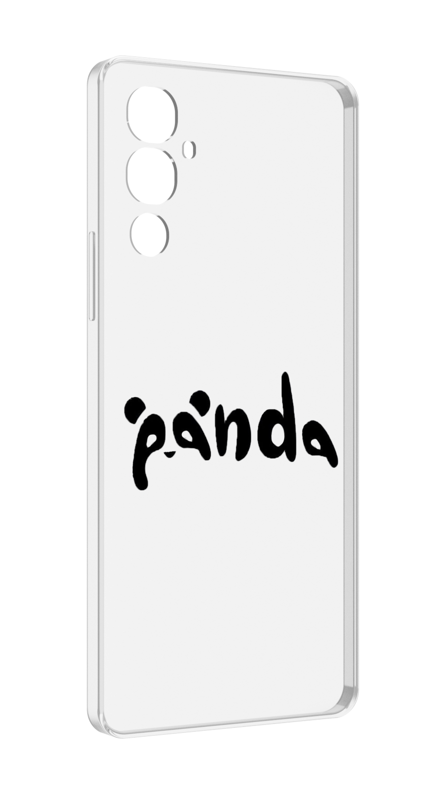 

Чехол MyPads панда надпись для Tecno Pova 4, Прозрачный, Tocco