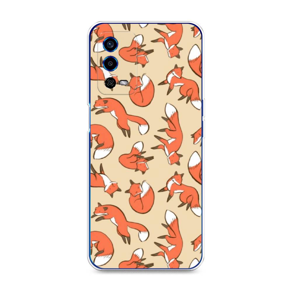 

Чехол Awog на Oppo A55 4G "Лисички фон", Разноцветный, 259150-3