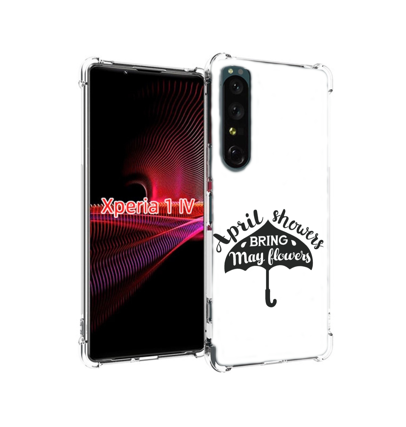 

Чехол накладка MyPads Зонтик для Sony Xperia 1 IV, Прозрачный, Tocco