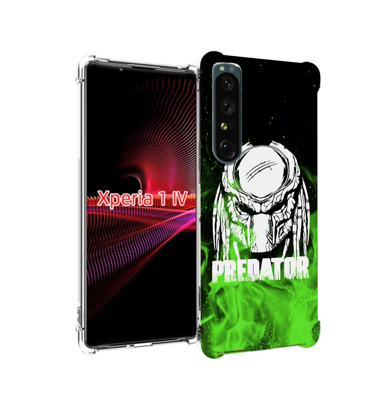 

Чехол накладка MyPads Знак-хищника для Sony Xperia 1 IV, Прозрачный, Tocco