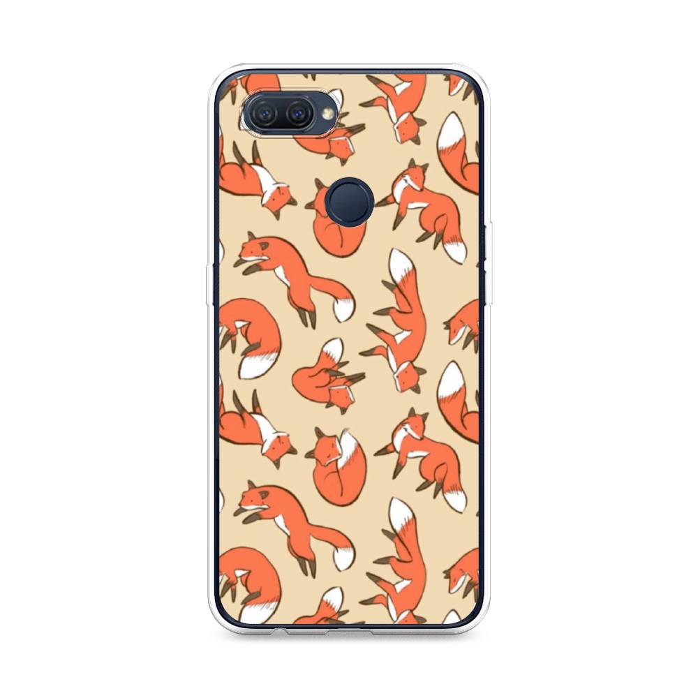 

Чехол Awog на Oppo A12 "Лисички фон", Разноцветный, 253450-3