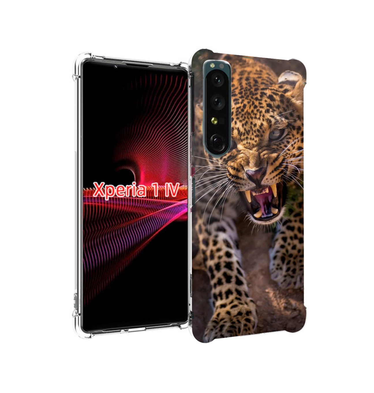 

Чехол накладка MyPads Злой-гепард для Sony Xperia 1 IV, Прозрачный, Tocco