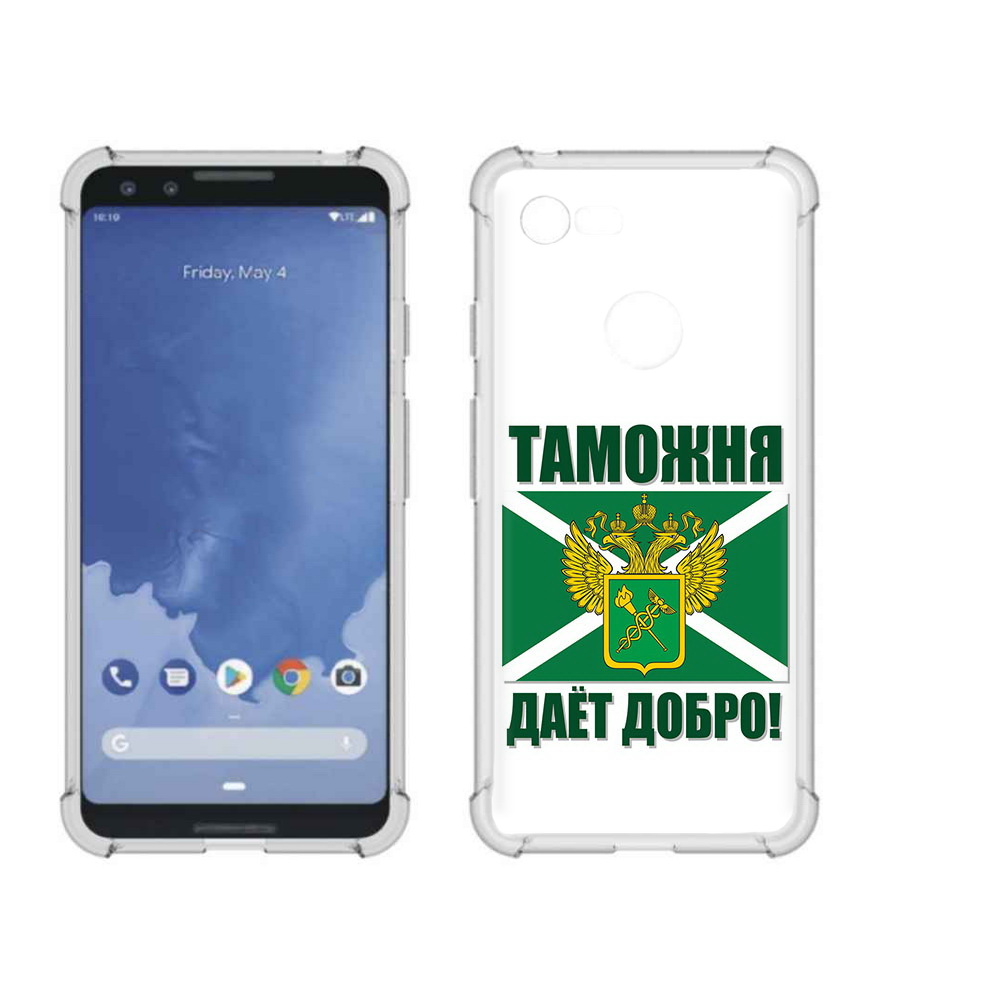 

Чехол MyPads Tocco для Google Pixel 3 таможня, Прозрачный, Tocco