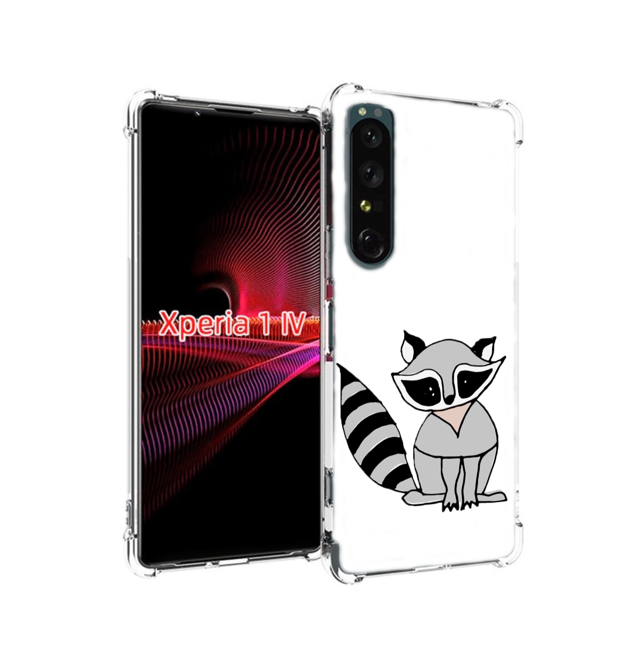 

Чехол накладка MyPads Енотик для Sony Xperia 1 IV, Прозрачный, Tocco