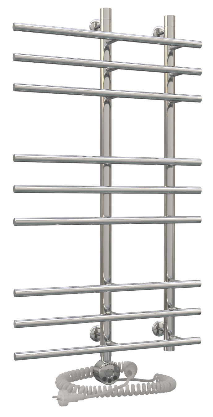 

Электрический полотенцесушитель Акванерж модерн З 1000x600 левый тэн, Серебристый, модерн З 1000x600 левый тэн