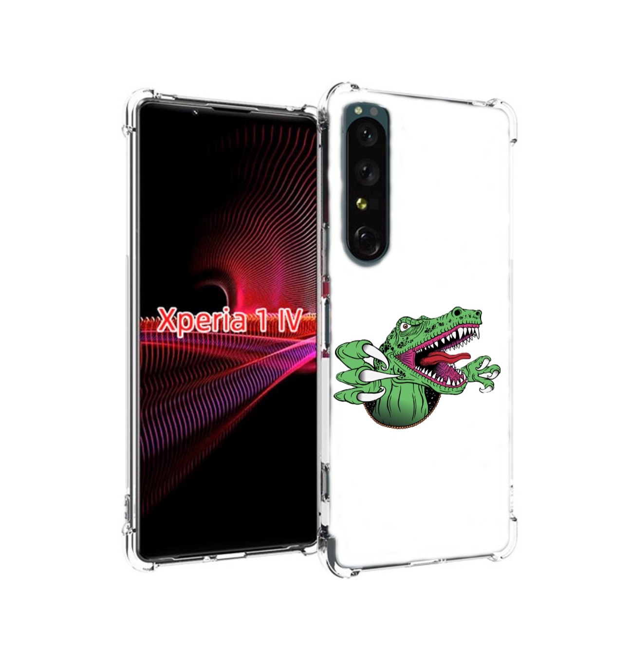 

Чехол накладка MyPads Динозавр для Sony Xperia 1 IV, Прозрачный, Tocco