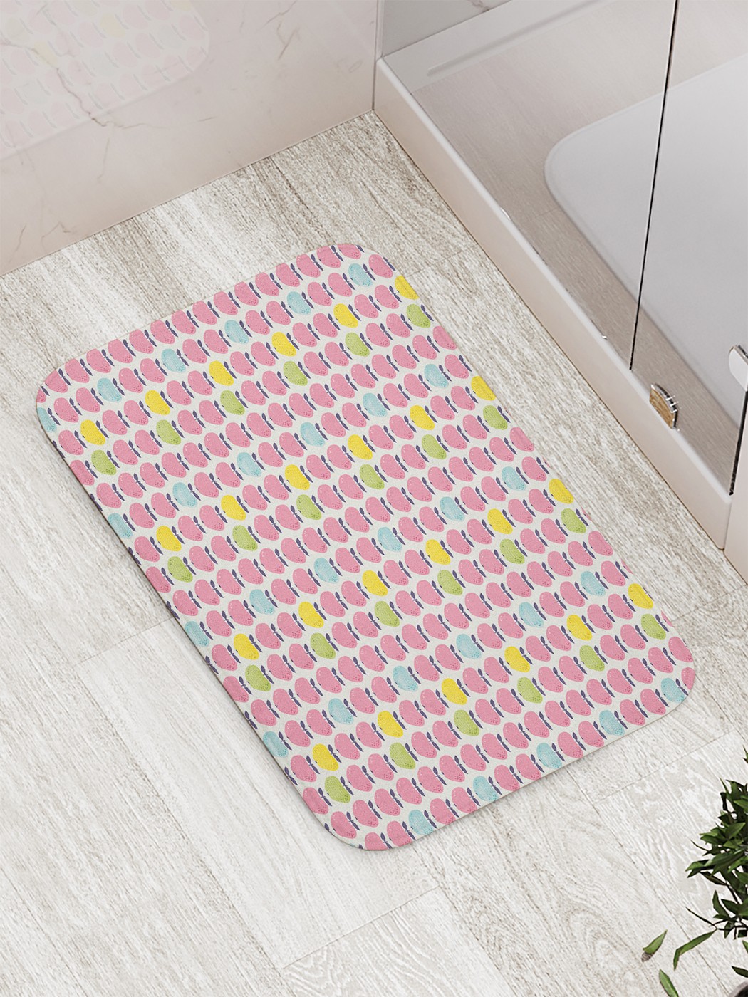 

Коврик противоскользящий для ванной, сауны, бассейна, 77х52 см bath_81392 JoyArty