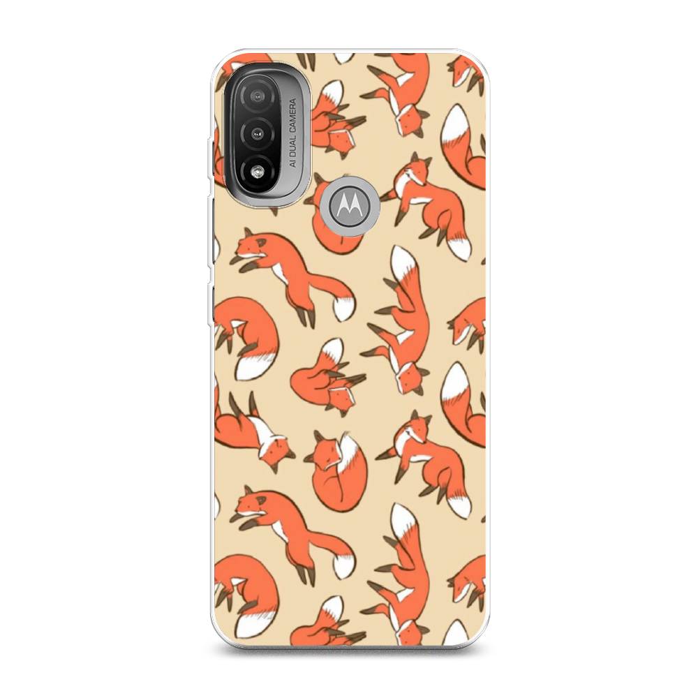 

Чехол Awog на Lenovo K14 Plus/Motorola Moto E20/E30/E40 "Лисички фон", Разноцветный, 243450-3