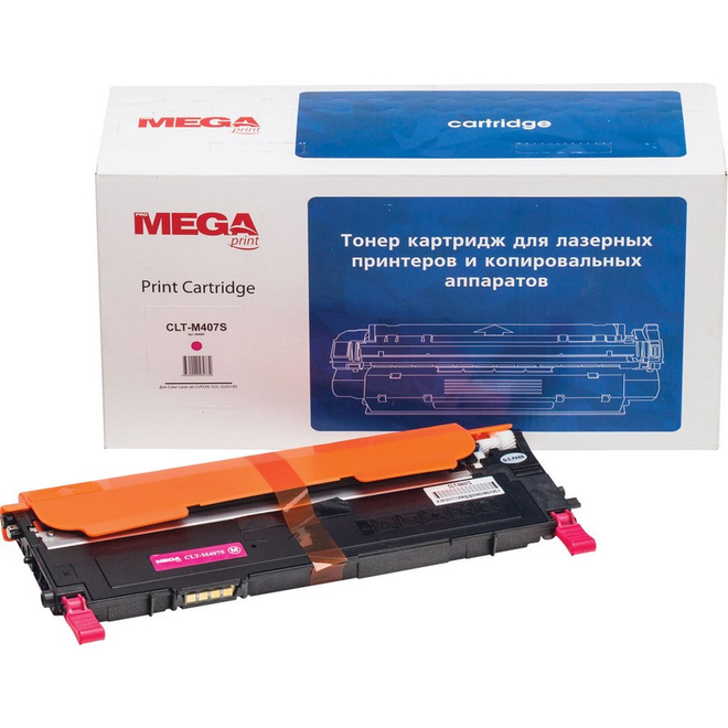 

Картридж лазерный Promega print CLT-M407S для Samsung CLP-320/320N/325, Пурпурный