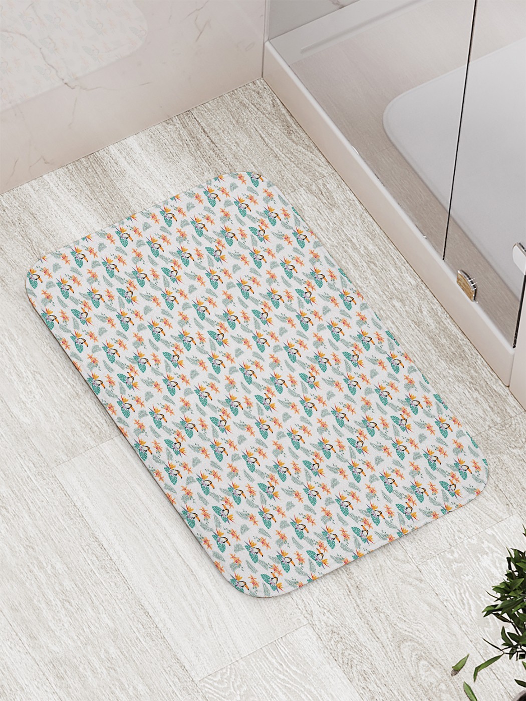 

Коврик противоскользящий для ванной, сауны, бассейна, 77х52 см bath_81351 JoyArty