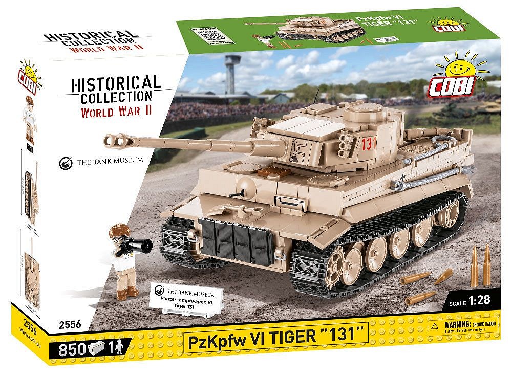 фото Конструктор cobi немецкий танк panzerkampfwagen vi tiger 131, 850 детали