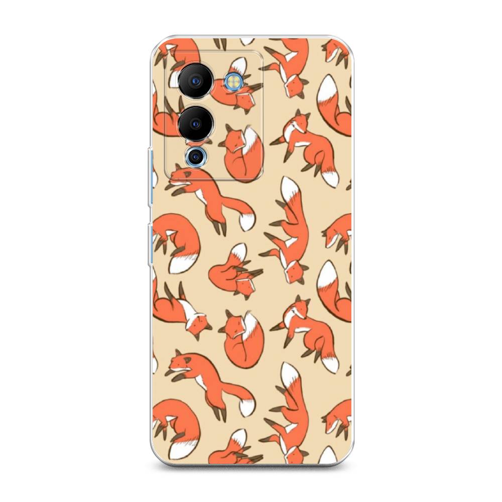 

Чехол Awog на Infinix Note 12 G96 "Лисички фон", Разноцветный, 3101550-3