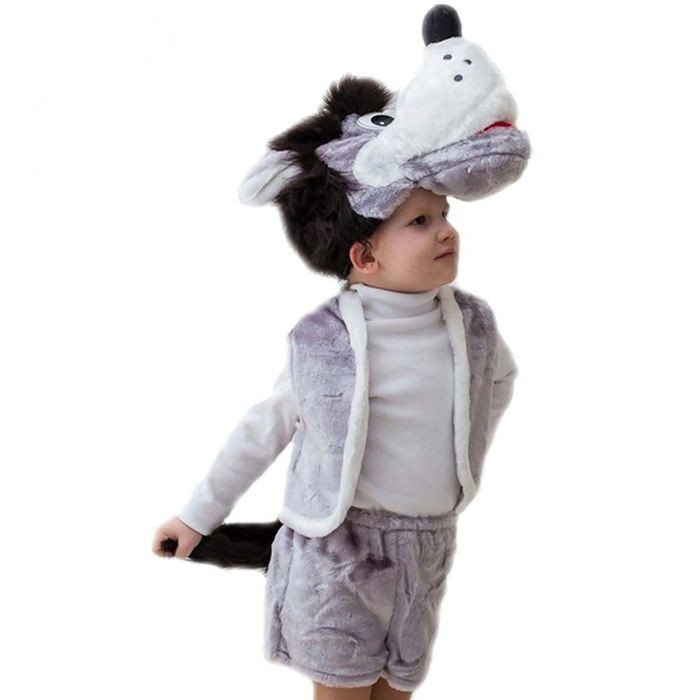 

Карнавальный костюм Страна Карнавалия Волк 3-5 лет р. 104-116 см 2797422