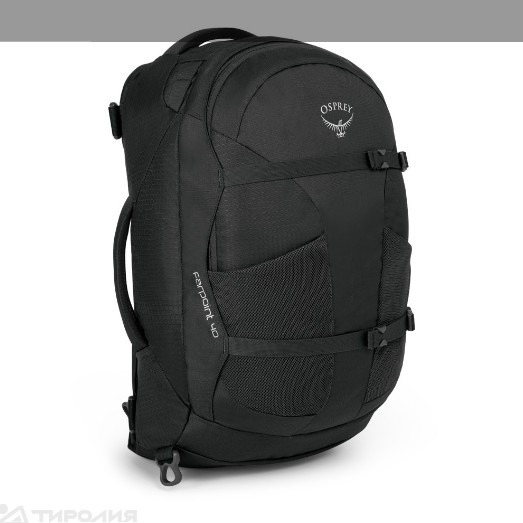

Рюкзак Osprey Farpoint 40 black, 55х35х20 см, Черный, Farpoint 40