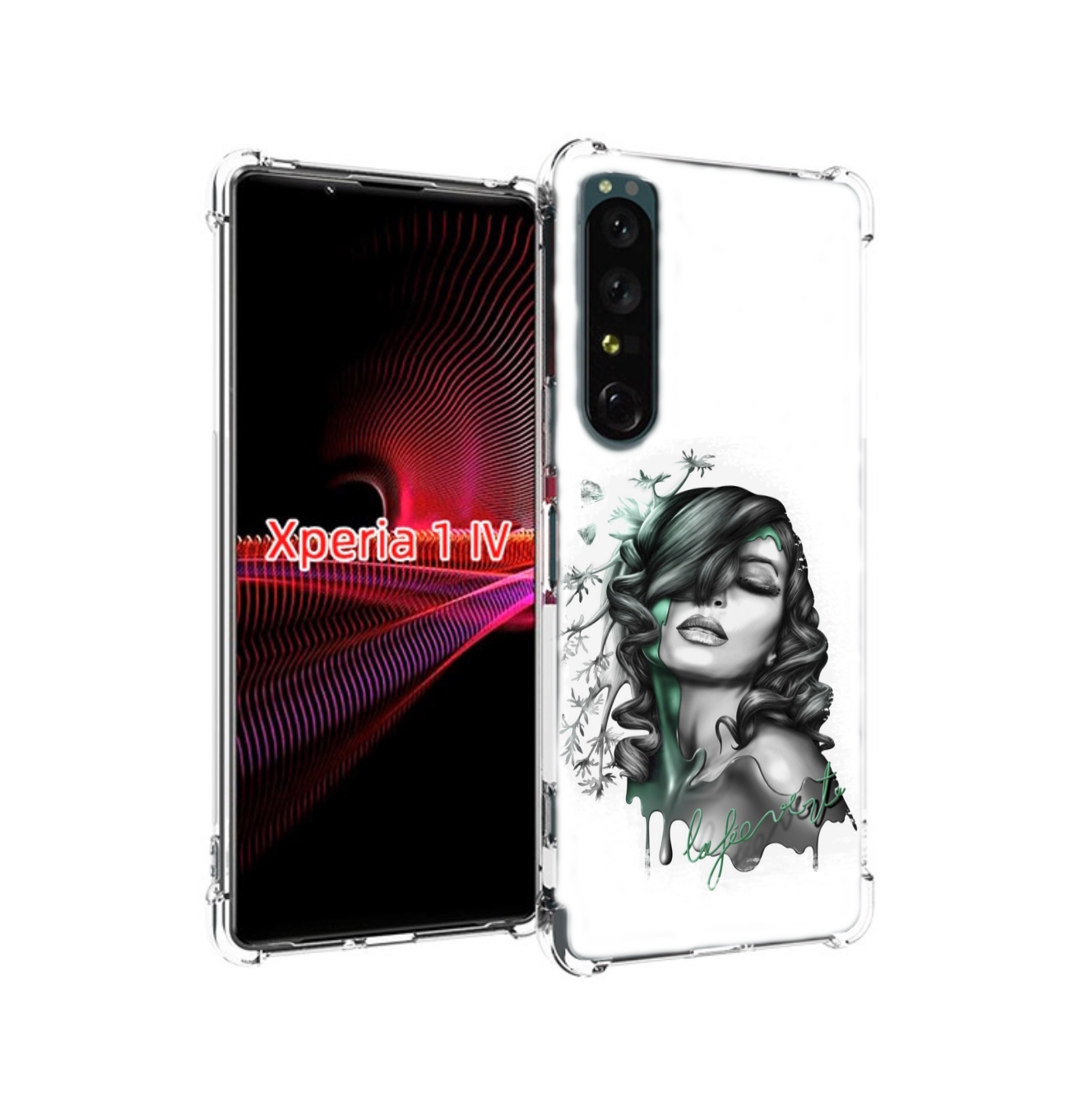 

Чехол накладка MyPads Девушка 2 для Sony Xperia 1 IV, Прозрачный, Tocco