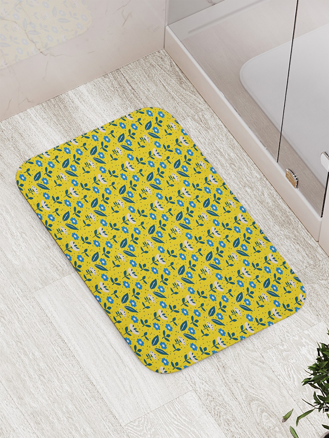 

Коврик противоскользящий для ванной, сауны, бассейна, 77х52 см bath_81233 JoyArty