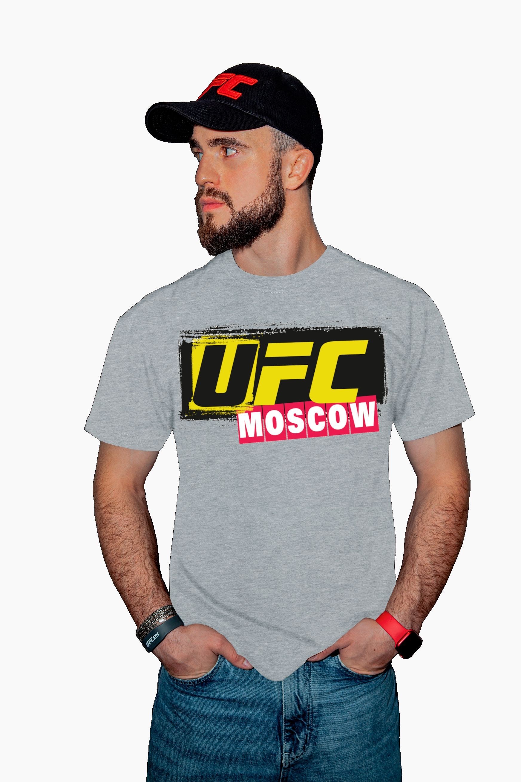 Футболка мужская UFC UFCTSGR001006P серая M