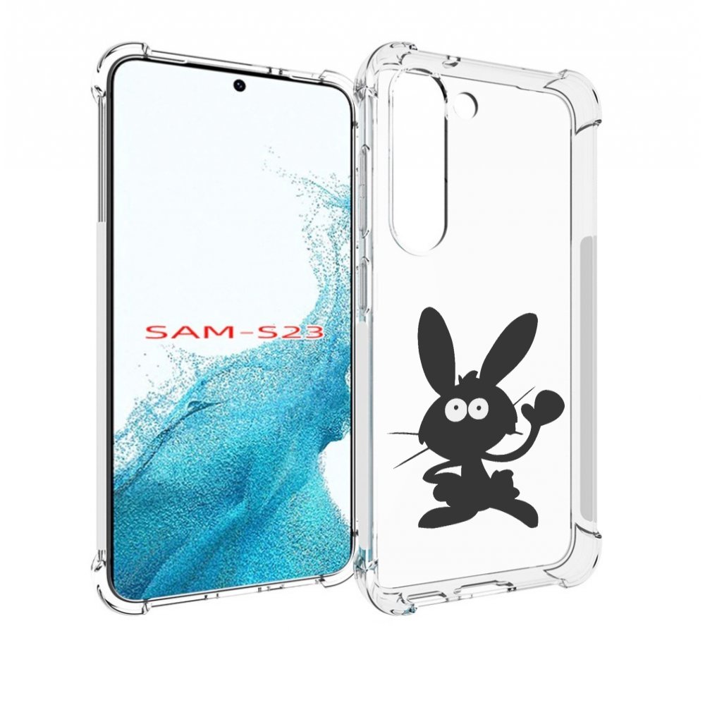

Чехол MyPads Заяц для Samsung Galaxy S23, Прозрачный, Tocco