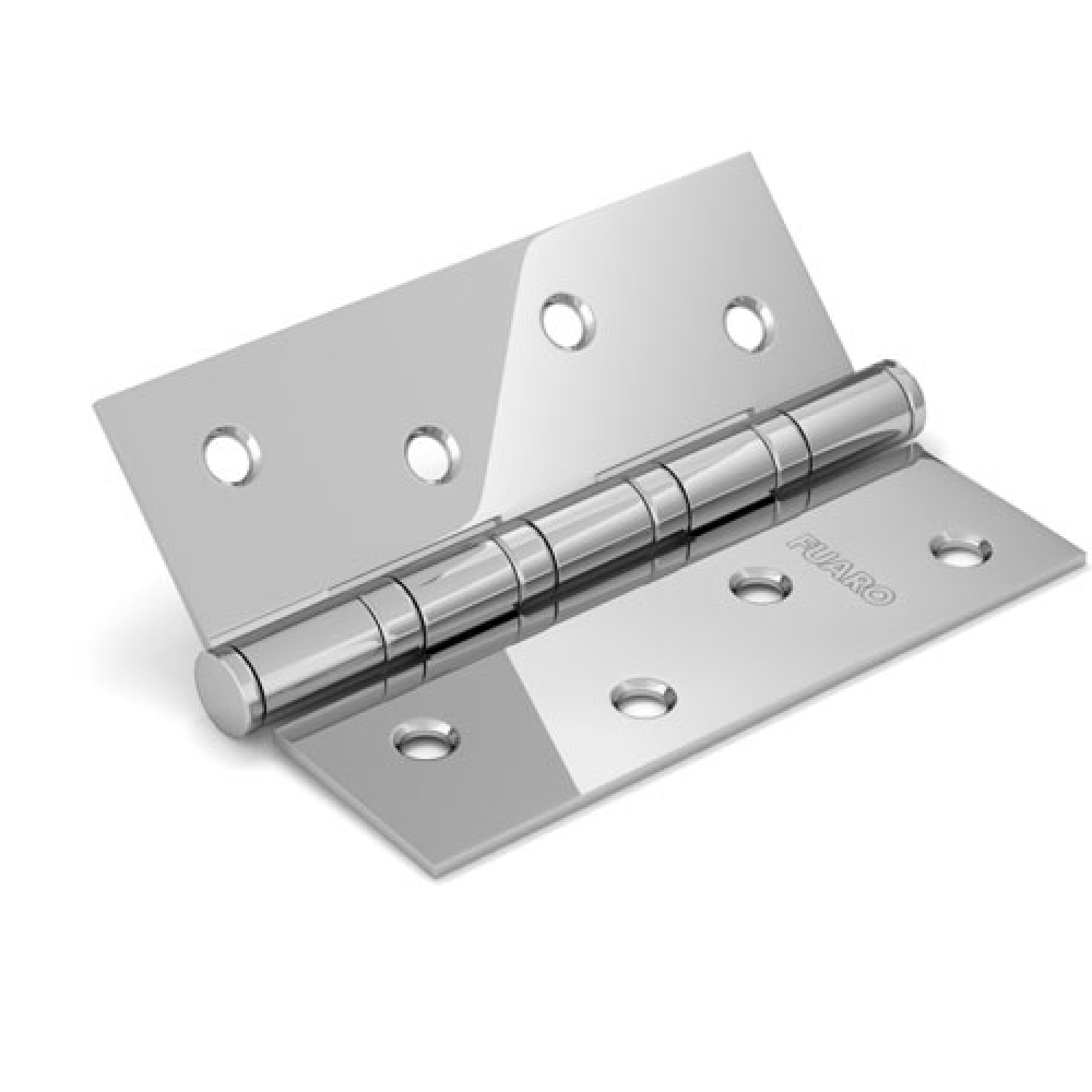 

Fuaro Петля универсальная 4BB/BL 125x75x2,5 CP Хром БЛИСТЕР 30993, Серебристый
