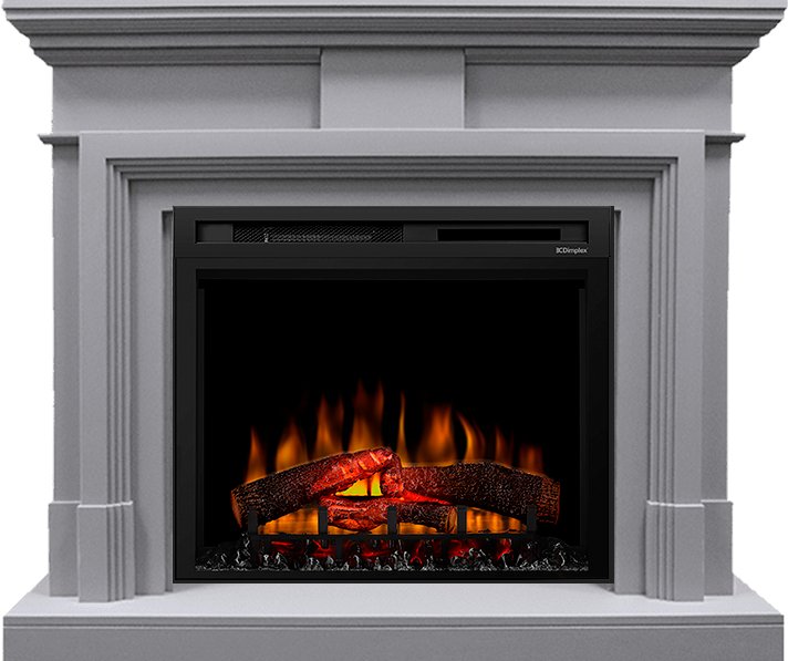 

Каминокомплект Coventry Gray - Серый с очагом XHD28L-INT