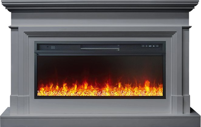 

Каминокомплект Coventry - Серый (Ширина 1400 мм) с очагом Vision 42 LED