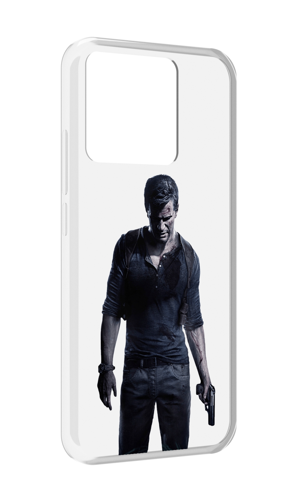 

Чехол MyPads Tocco для Xiaomi Redmi 10A uncharted-4, Прозрачный, Tocco