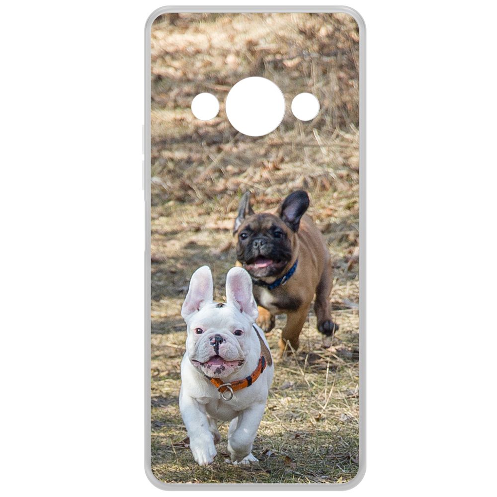 

Чехол-накладка Krutoff Clear Case Догонялки для Xiaomi Redmi A3, Прозрачный