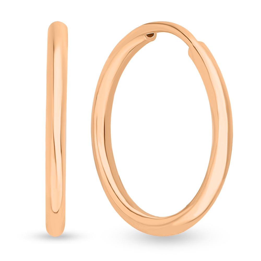 

Серьги конго из серебра 585Gold 702008980, 702008980