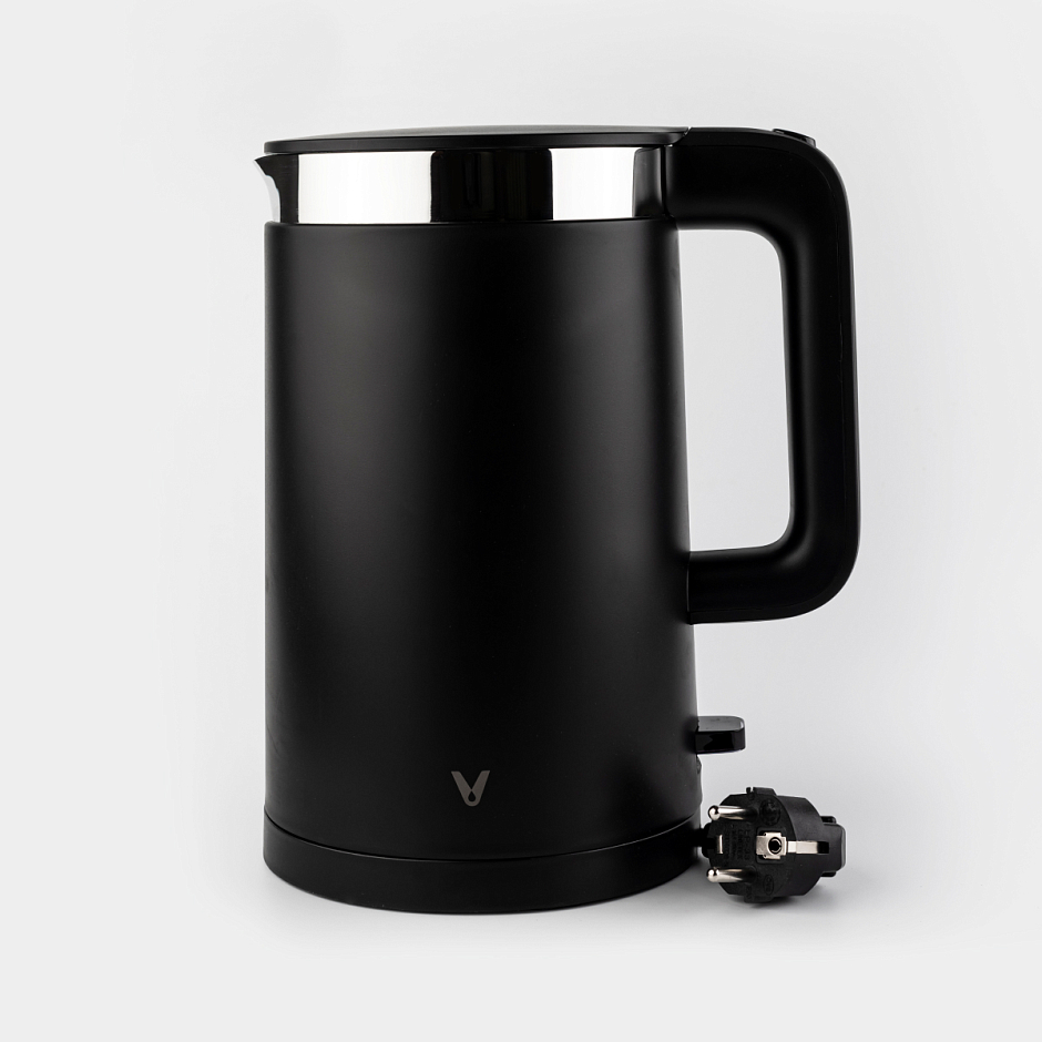 Электрические чайники viomi. Чайник Viomi v-mk152b kettle черный. Viomi Mechanical kettle v-mk152b Black. V-mk152b. Чайник электрический черный матовый.