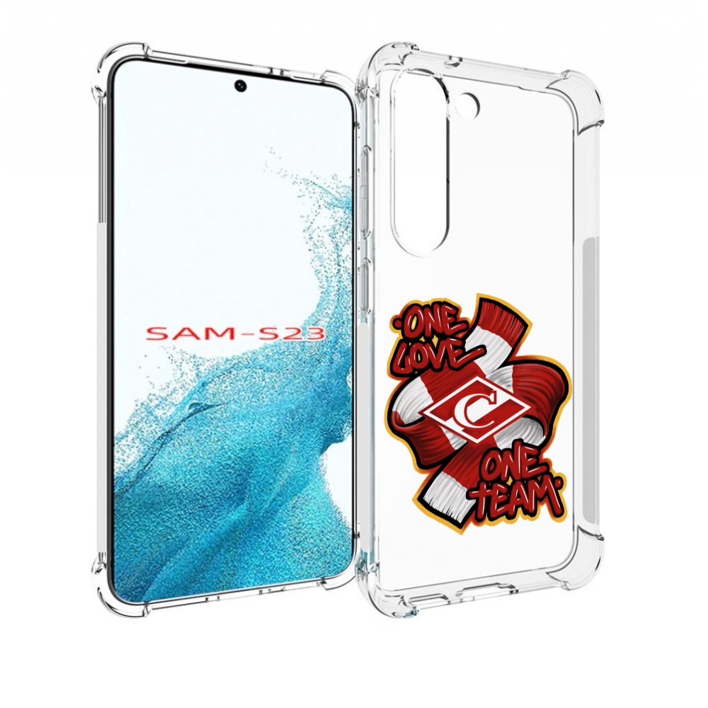 

Чехол MyPads Одна любовь-Спартак для Samsung Galaxy S23, Прозрачный, Tocco