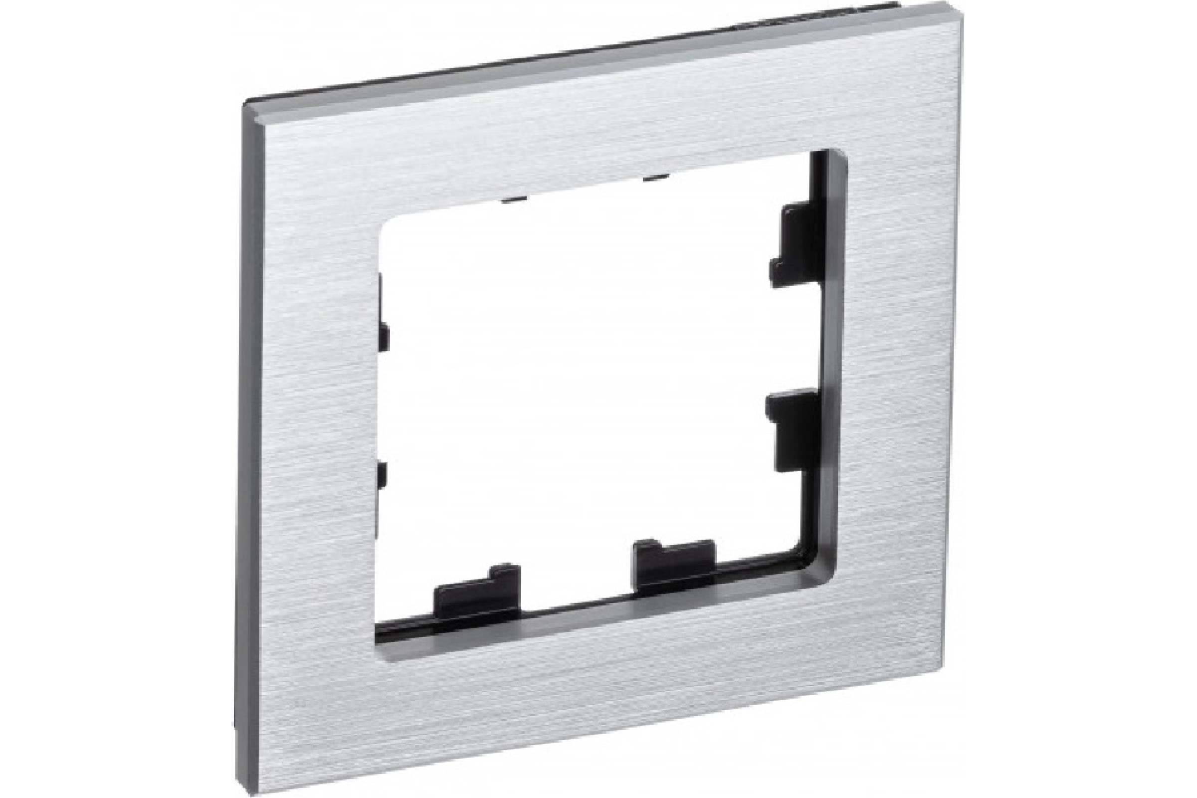 Рамка 1-м AtlasDesign Nature металл серебр. SchE ATN312101