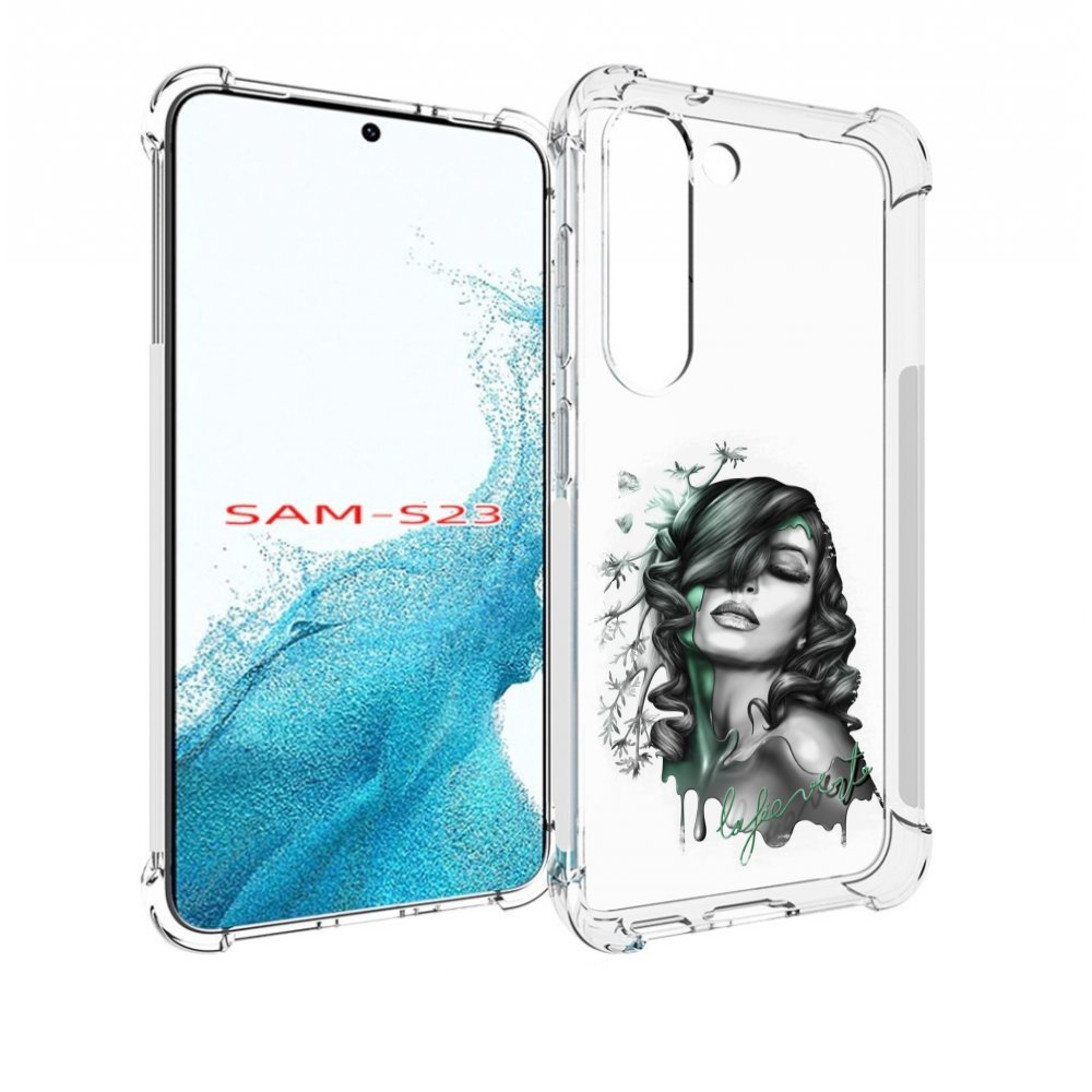 

Чехол MyPads Девушка 2 для Samsung Galaxy S23, Прозрачный, Tocco