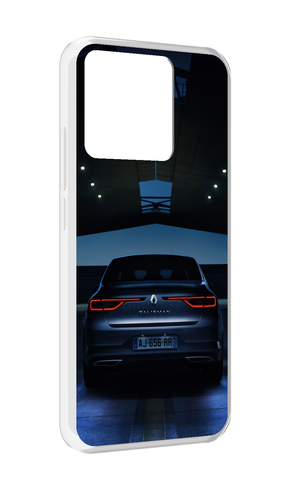 

Чехол MyPads Tocco для Xiaomi Redmi 10A renault 1, Прозрачный, Tocco