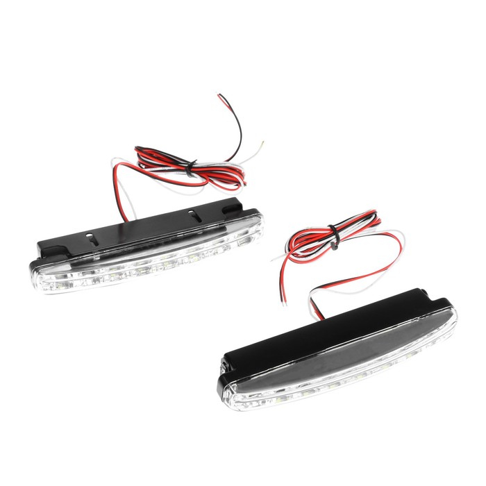 

Дневные ходовые огни 8 SMD с режимом поворотника, 12 В