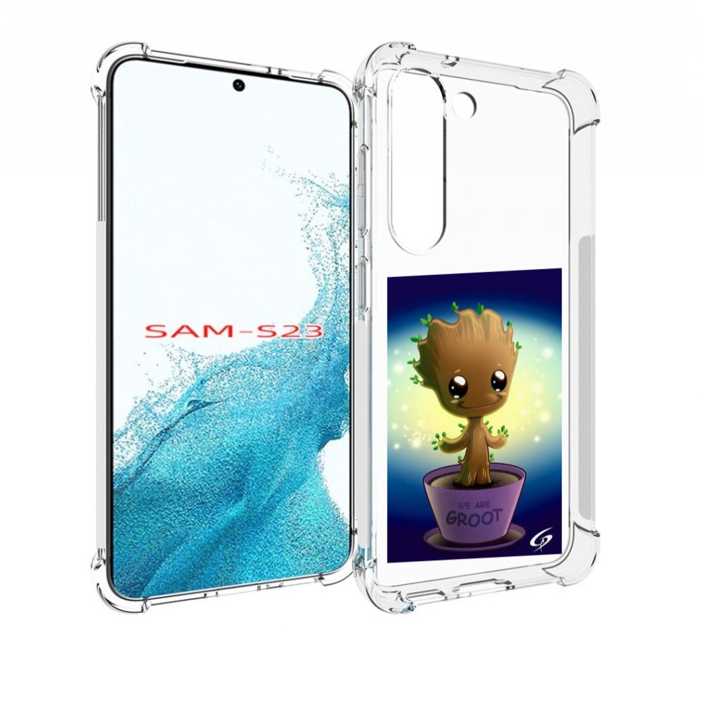 

Чехол MyPads Грут для Samsung Galaxy S23, Прозрачный, Tocco