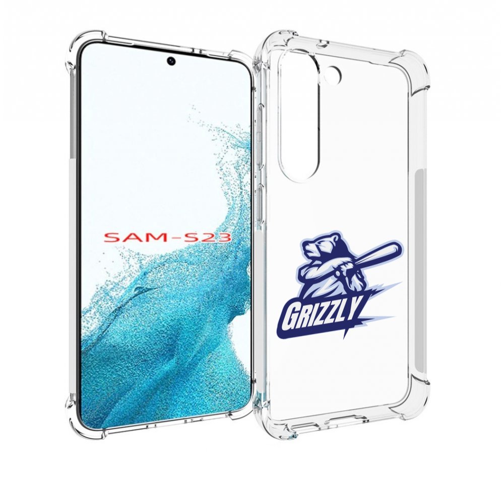 

Чехол MyPads Гризли для Samsung Galaxy S23, Прозрачный, Tocco