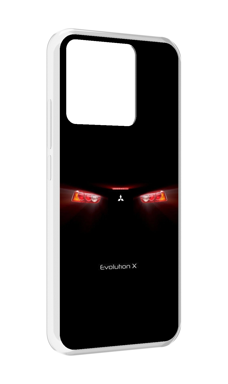 

Чехол MyPads Tocco для Xiaomi Redmi 10A mitsubishi-1, Прозрачный, Tocco