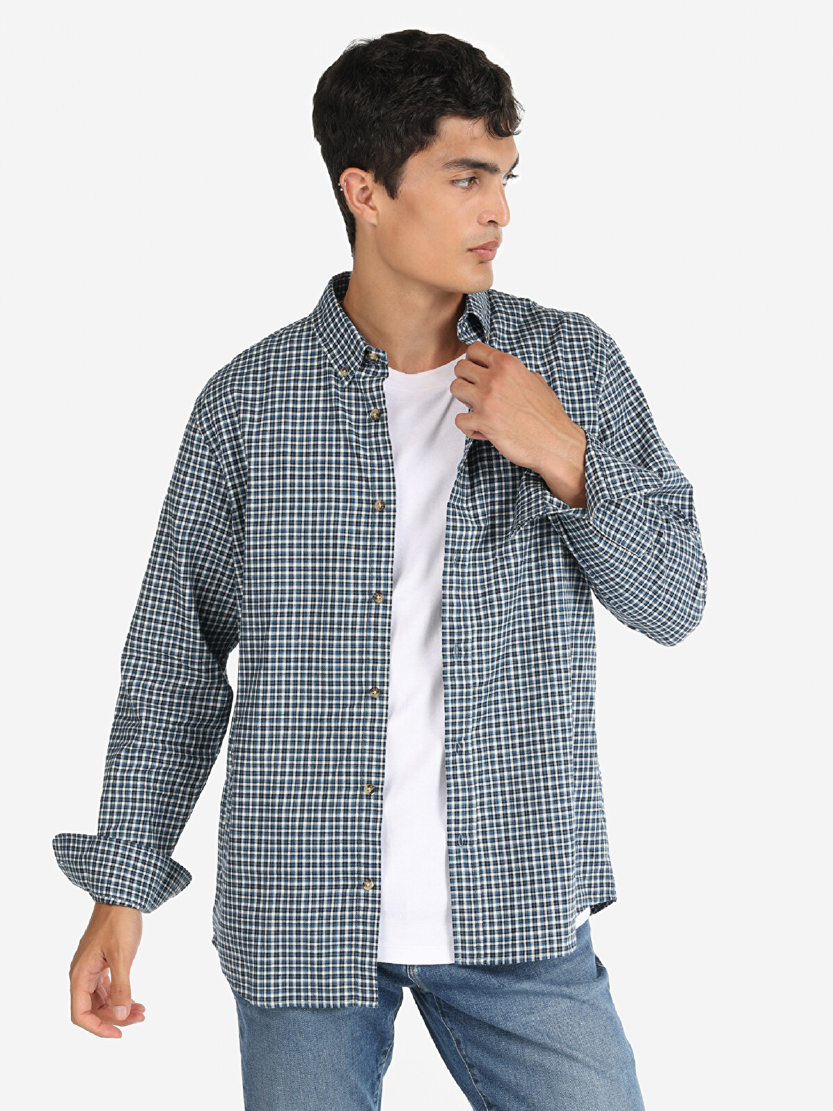 

Рубашка мужская Colin's CL1065591_Q1.V1 разноцветная 2XL, Разноцветный, CL1065591_Q1.V1