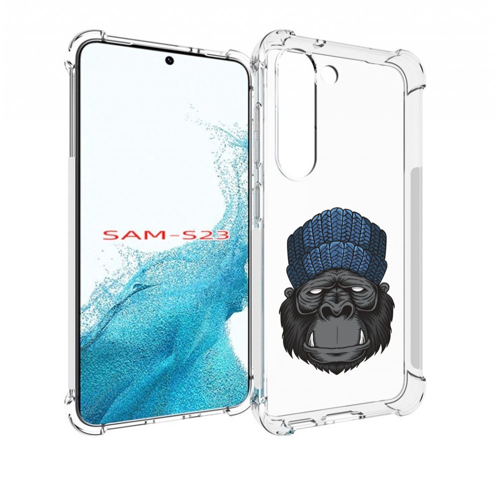 

Чехол MyPads Горила для Samsung Galaxy S23, Прозрачный, Tocco