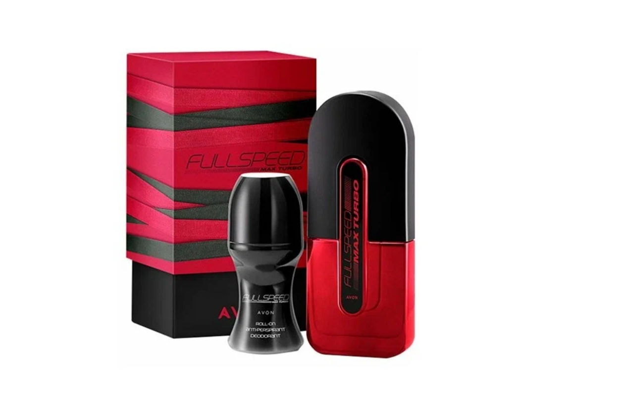 Набор парфюмерии Avon Full Speed Max Turbo туалетная вода мужская Антиперспирант